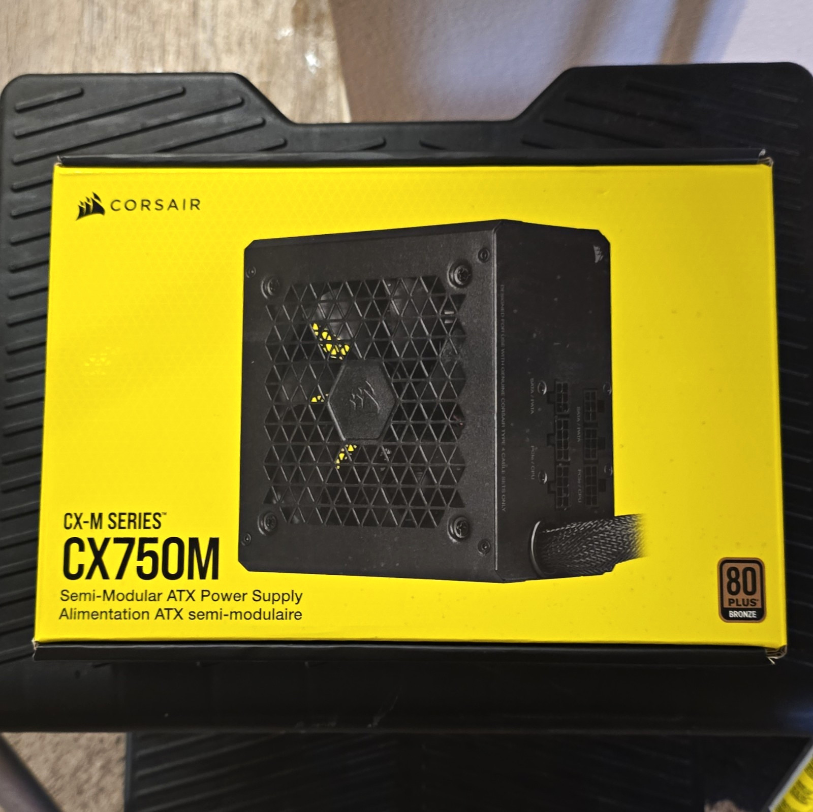 Corsair CX750M 750W Semi-Modular ATX Power Supply 80 Plus Bronze CP-9020222-NA