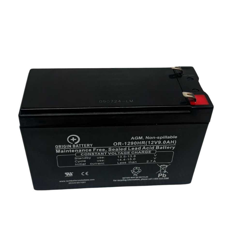 RBC110 Battery Replacement APC UPS 12V 9Ah SLA BE550G ES550 Back-UPS Kit