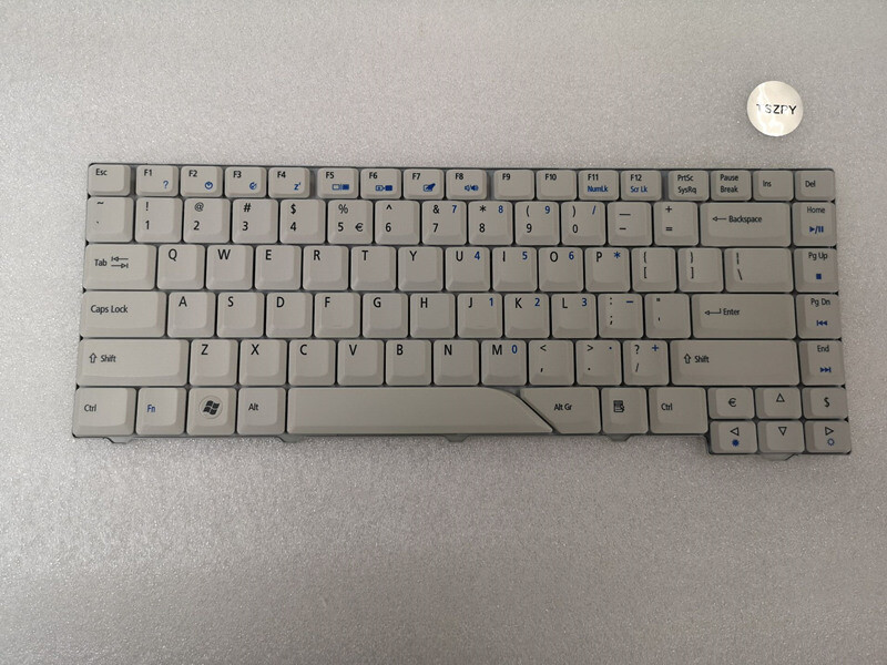 New Keyboard for Acer Aspire 4220 4520 4710 5520 5315 5920 5710 GRAY US white