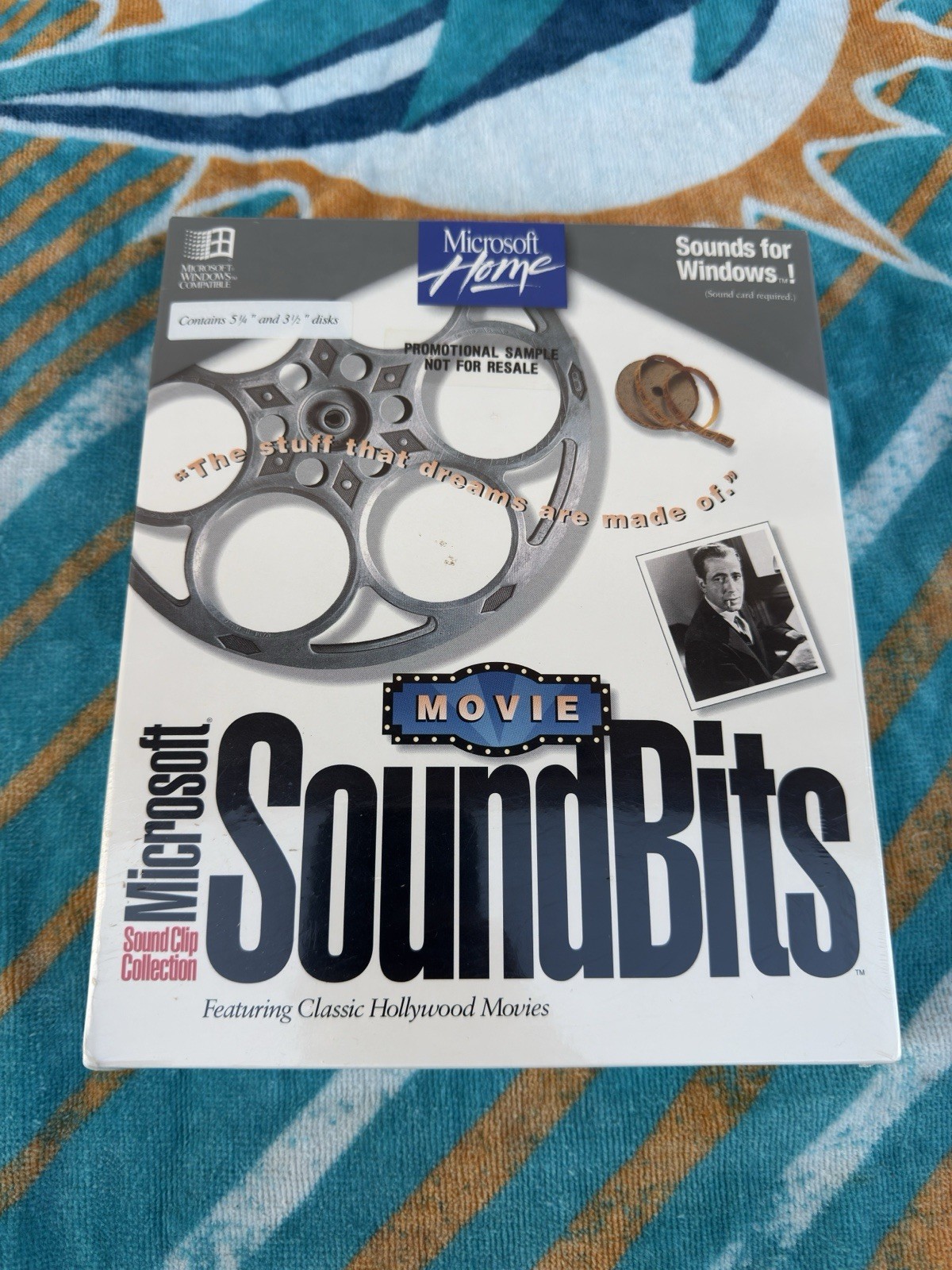 Microsoft Home Movie Soundbits Vintage Unopened Software 1994 VTG Promotional