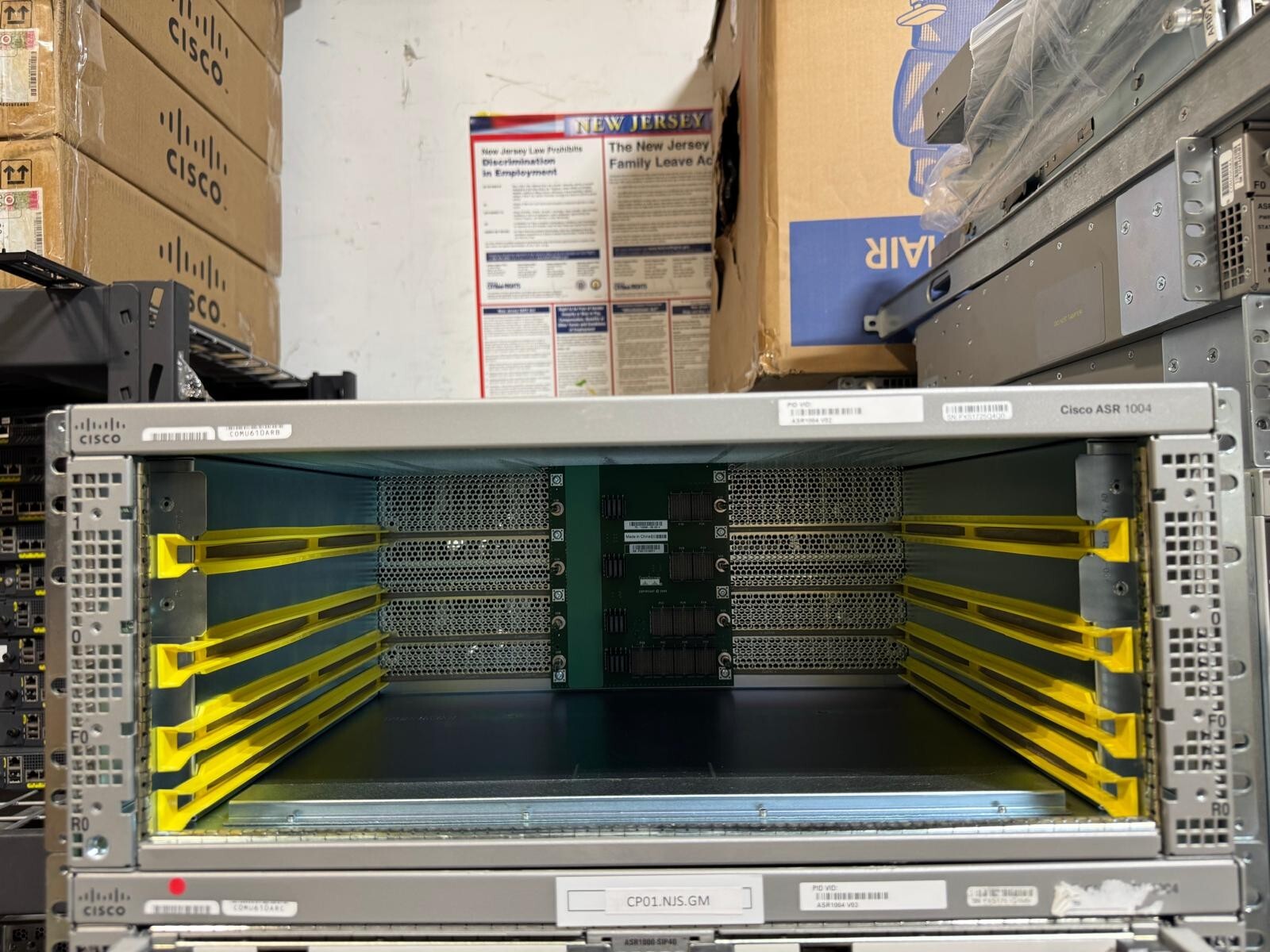 Cisco ASR1004 Chassis Dual AC Power ASR 1004 2x ASR1004-PWR-AC
