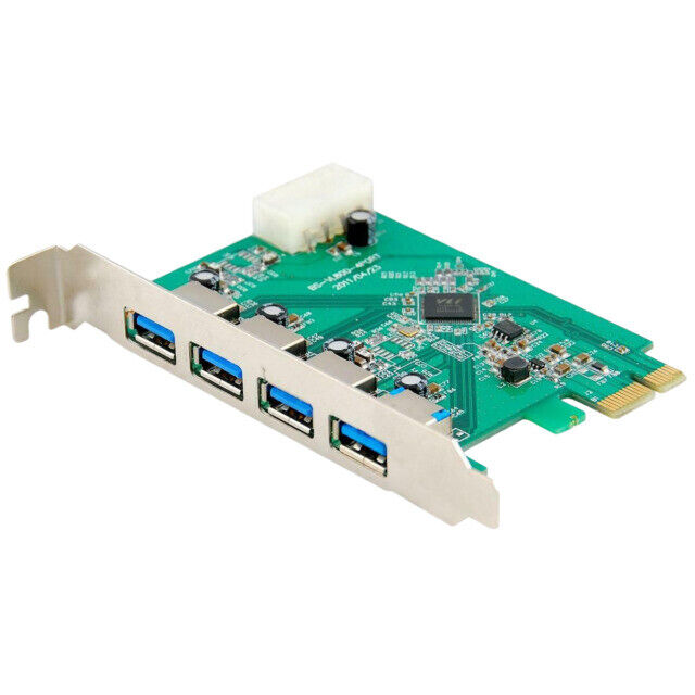 Protronix 4-Port SuperSpeed USB 3.0 PCI-Express Controller Card