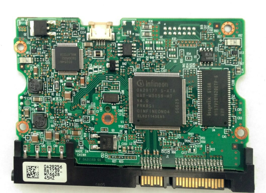 PCB HDS725050KLA360 Hitachi P/N: 0A32216 MLC: BA1963 0A29256 BA1739
