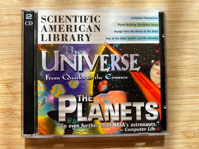 Scientific American Library: 2 CDs The Universe, The Planets. Multimedia.
