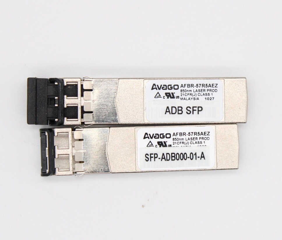 Avago AFBR-57R5AEZ Fiber Channel 850nm MMF SFP Transceiver (Lot of 2)