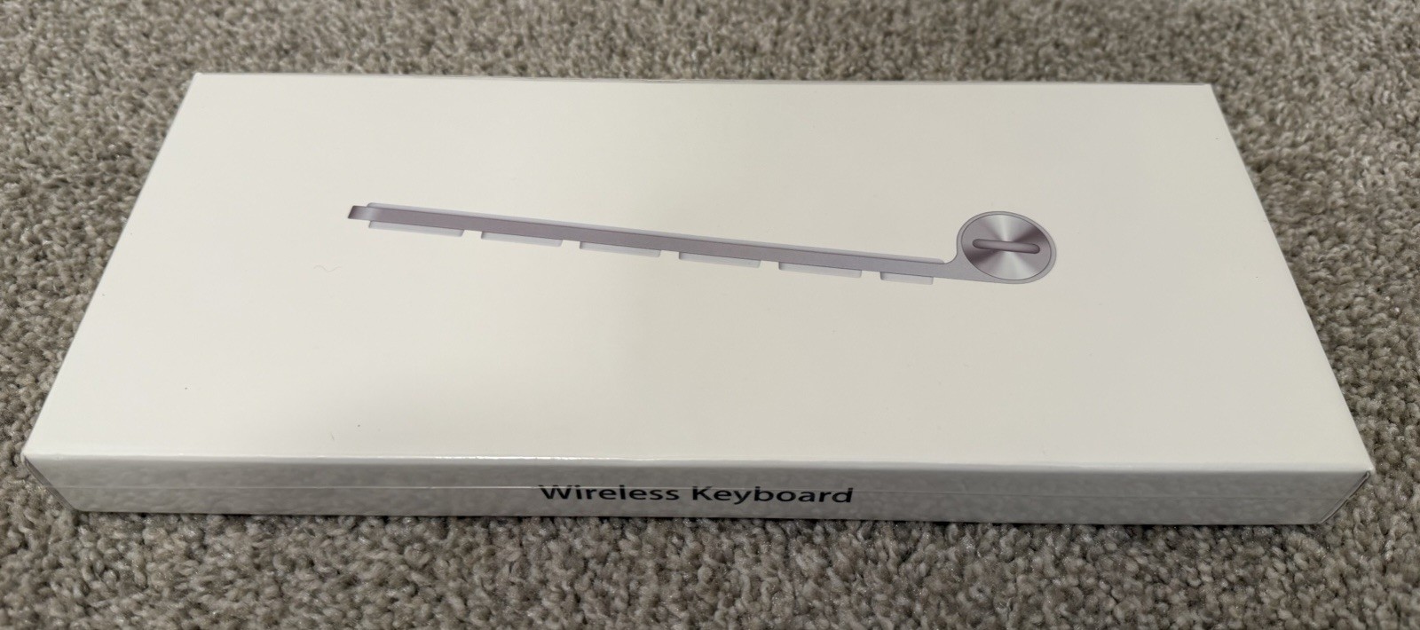 *SEALED Silver & White Apple Wireless Bluetooth Magic Keyboard MC184LL/B - A1314