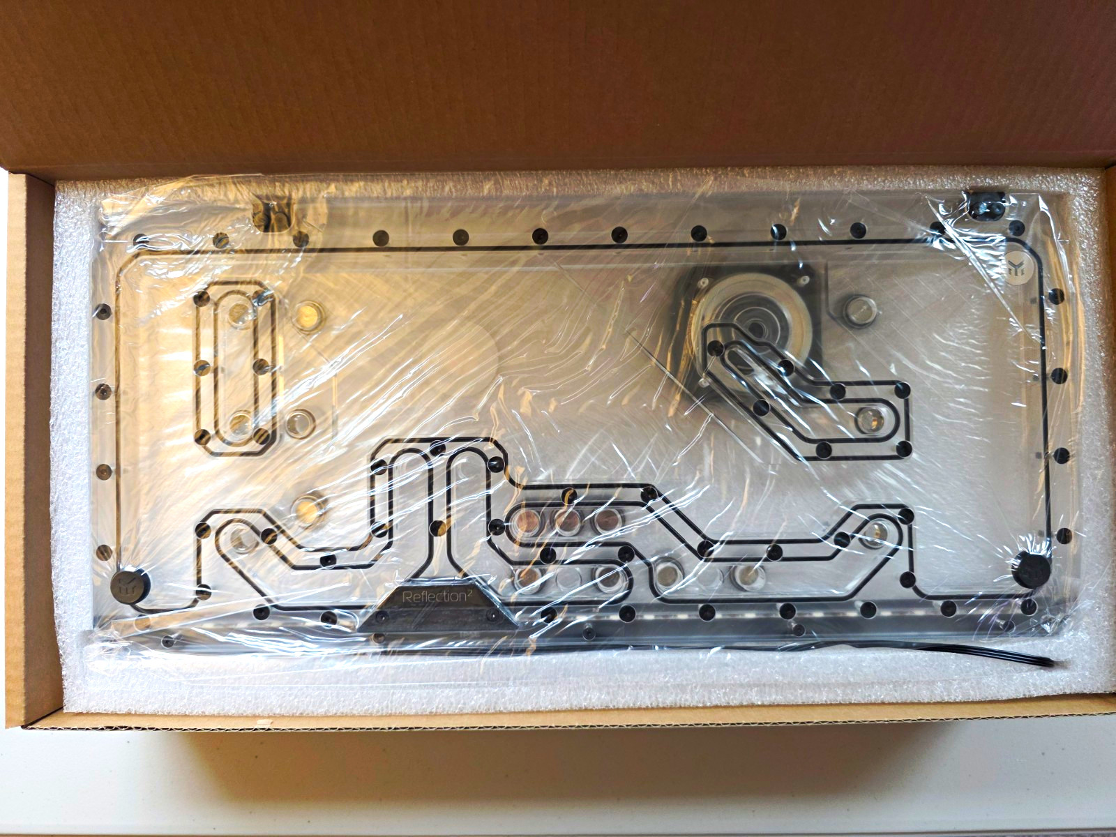 EKWB EK-Quantum Reflection2 PC-O11D XL D5 PWM D-RGB Plexi Distribution Plate