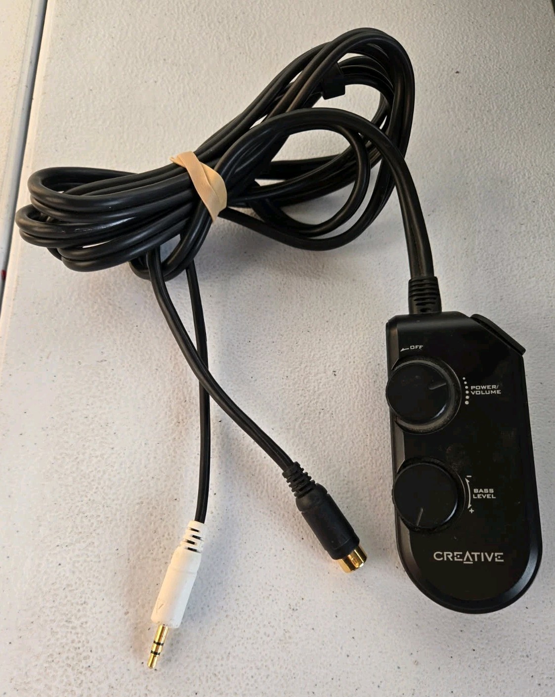 Creative Labs Volume Bass Control Pod MZ0005 Remote Home Office N10225 used.