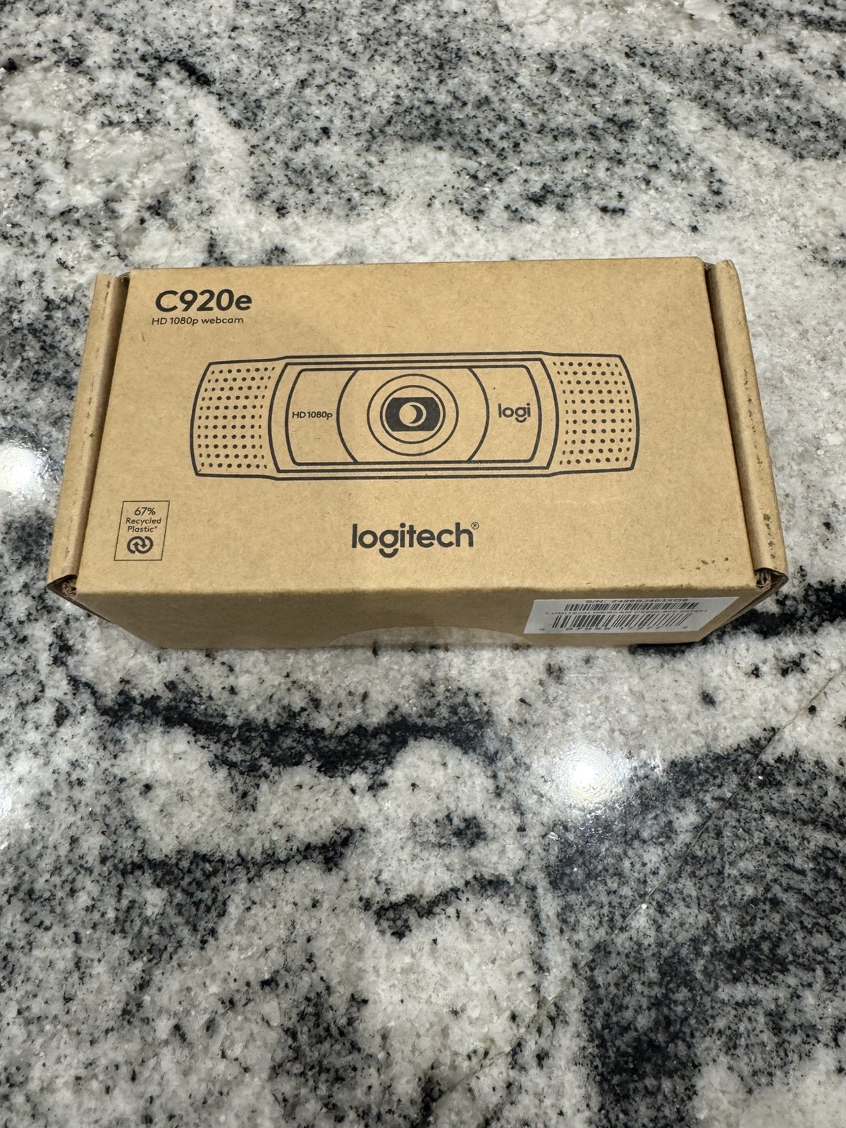Logitech C920e HD 1080p Mic-Enabled Webcam Black NEW BNIB