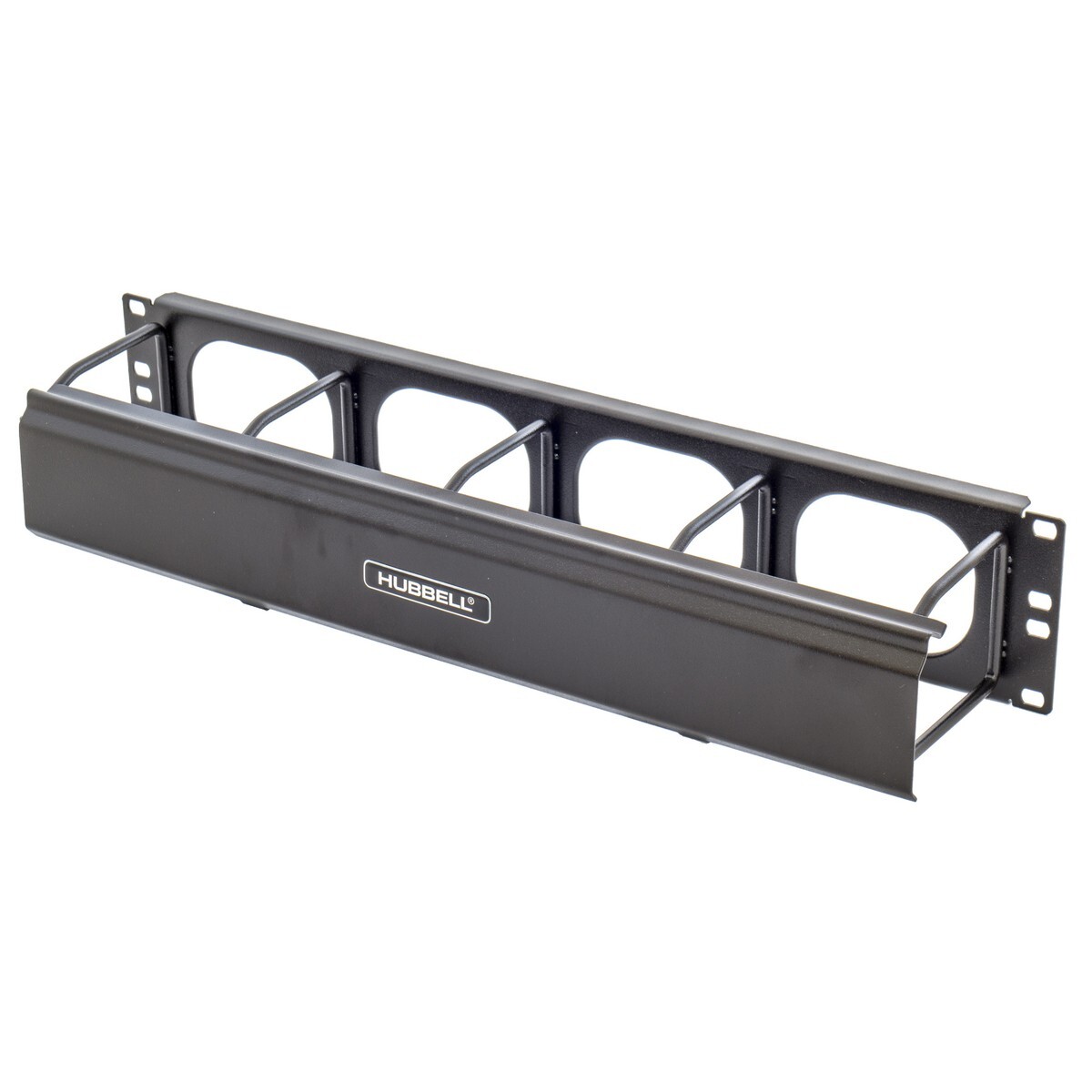  Hubbell Cable Management HM24C 2 Rack Unit 4 Inch Front Extension Horizontal 