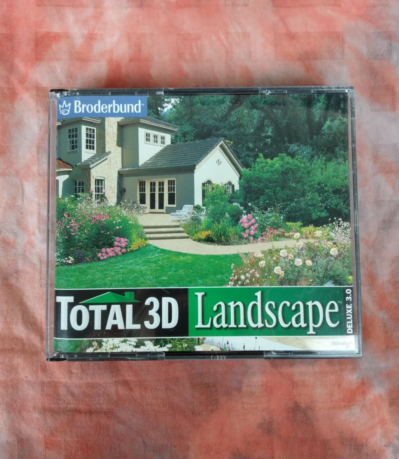 Broderbund Total 3D Landscape Deluxe 3.0 5 CD Set Vintage Software Windows 95 98