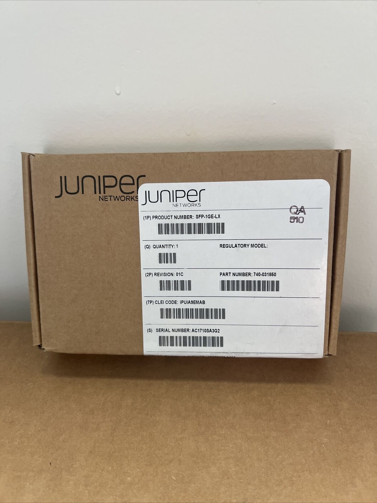 New Genuine Juniper SFP-1GE-LX (Juniper SFP-1GE-LX) 740-031850
