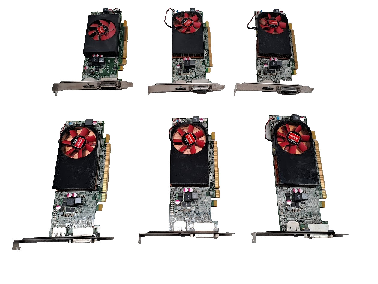 6X AMD RADEON HD 8490 1GB OUGA11 V309 GRAPHICS VIDEO CARD 109-C55357-00-02