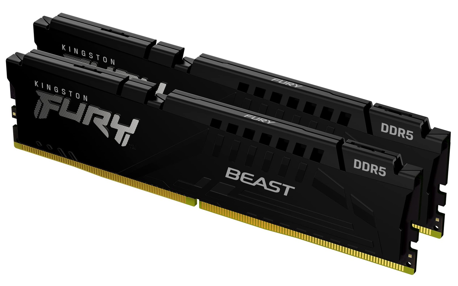 Kingston FURY Beast 32GB (2x16GB) 5200MT/s DDR5 CL40 Desktop 32GB, Black