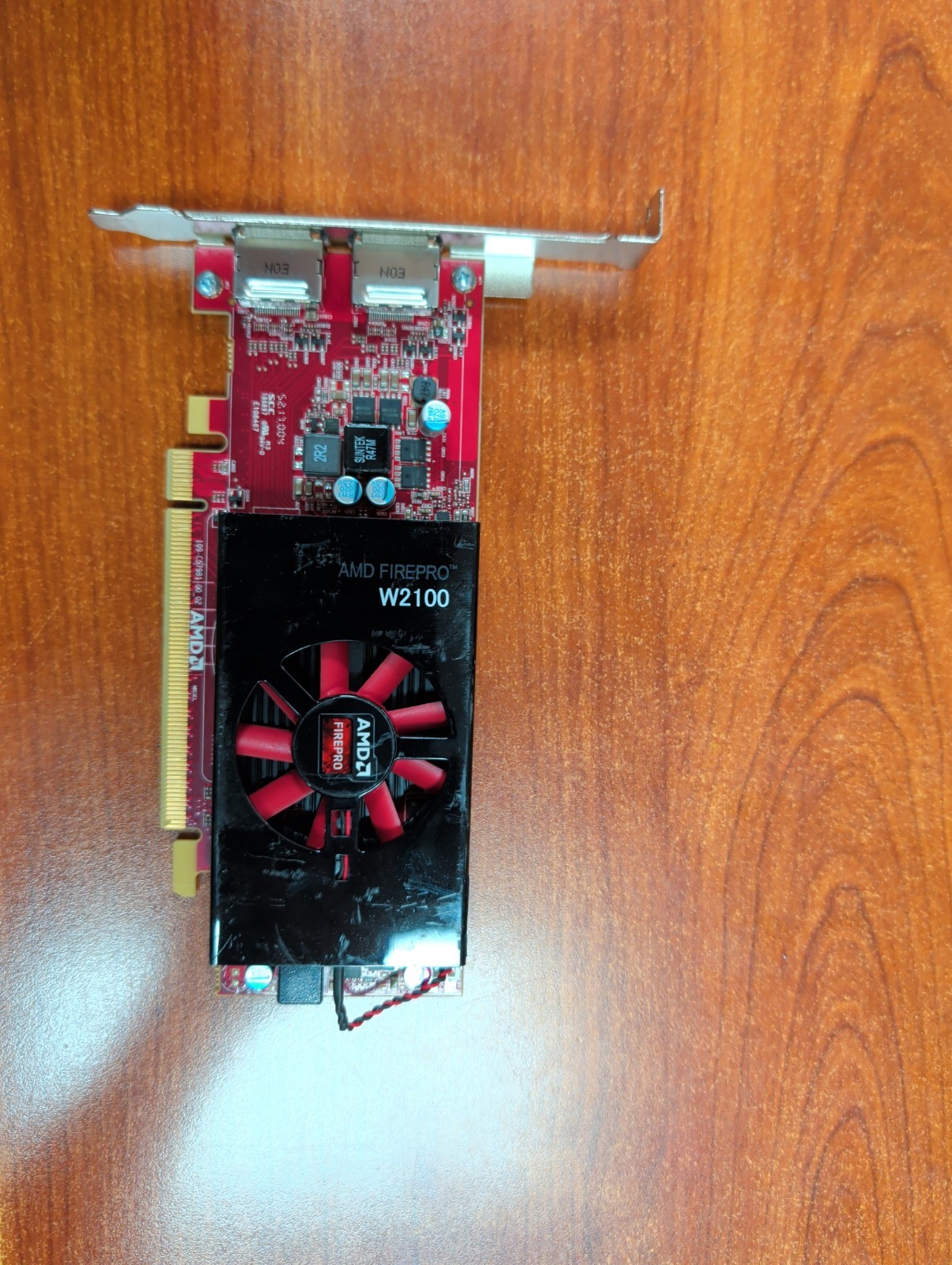Dell AMD FirePro W2100 2GB GDDR3 PCIe 16x 2x DisplayPort 0Y5FR3 FULL Profile