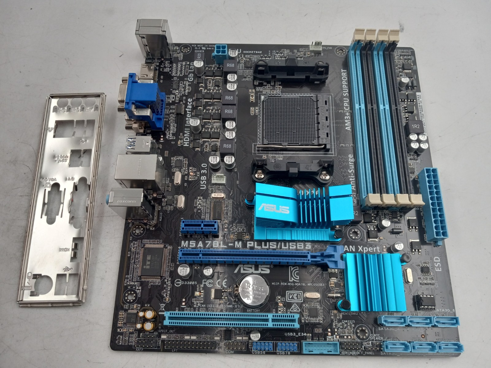 ASUS M5A78L-M PLUS/USB3 SOCKET AM3+ MOTHERBOARD (MBC94)