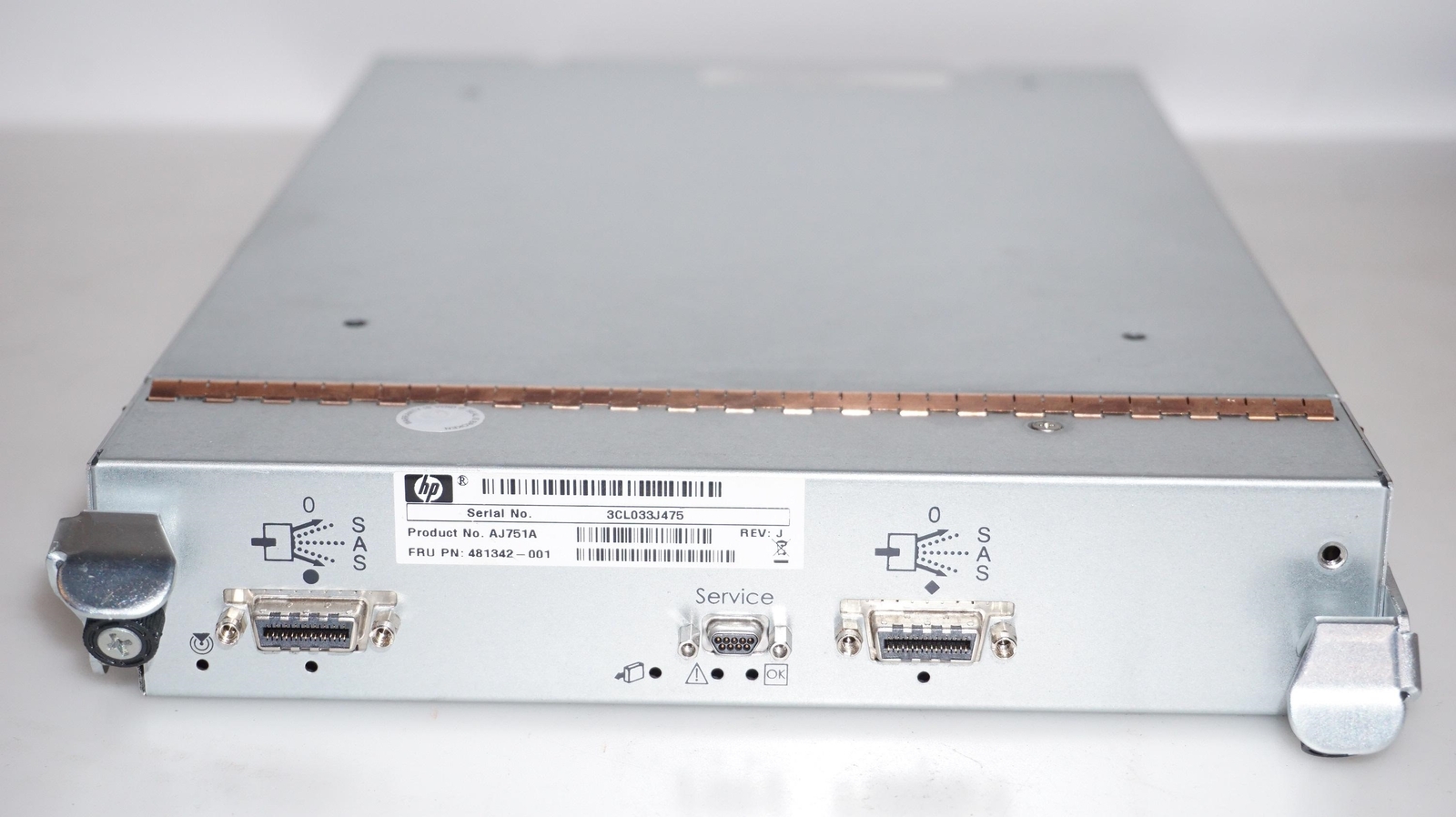 HP STORAGEWORKS MSA2000 DRIVE ENCLOSURE I/O MODULE AJ751A 481342-001-=WARRANTY=-