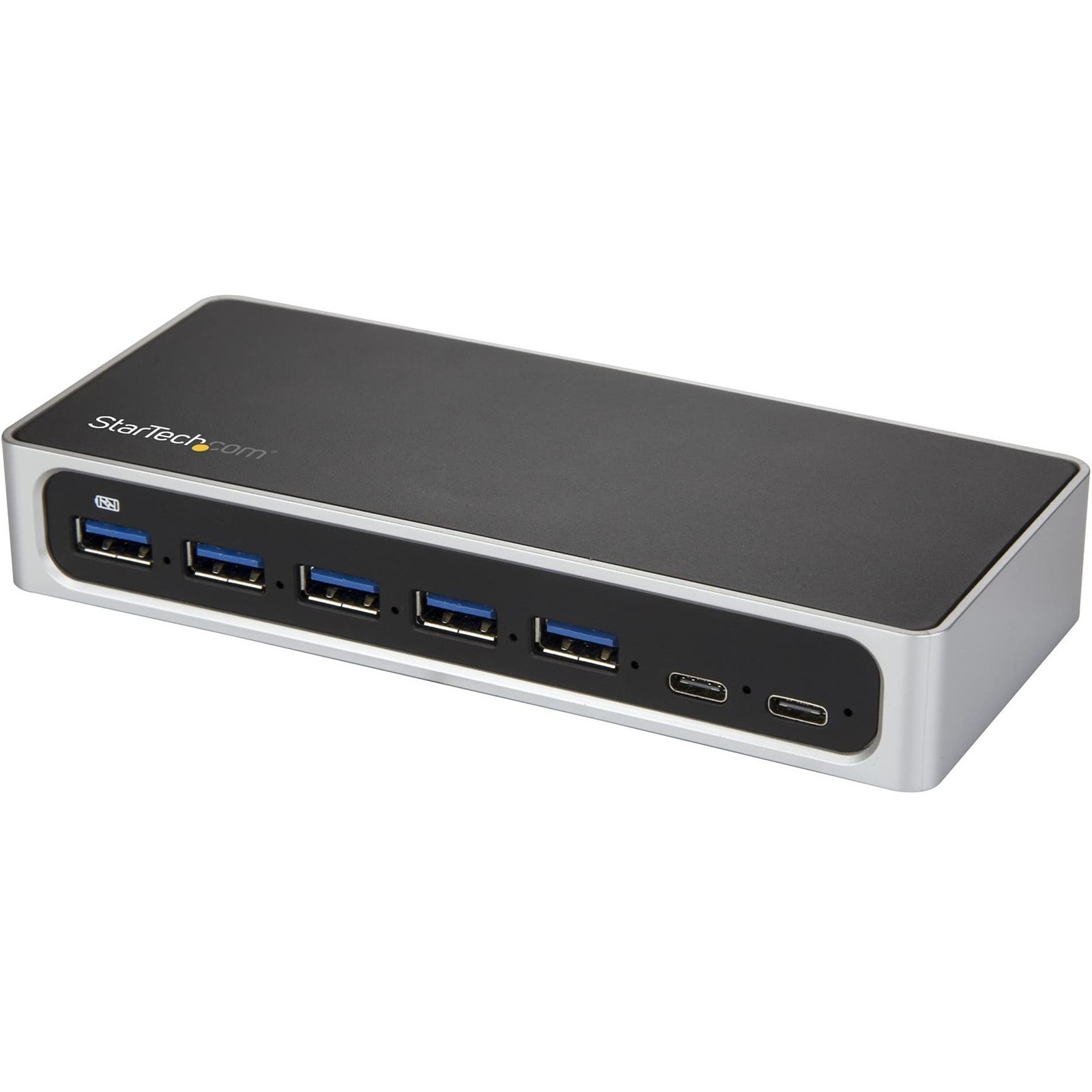 StarTech.com 7 Port USB C Hub with Fast Charge Port - USB-C to 5X USB-A 2X US...