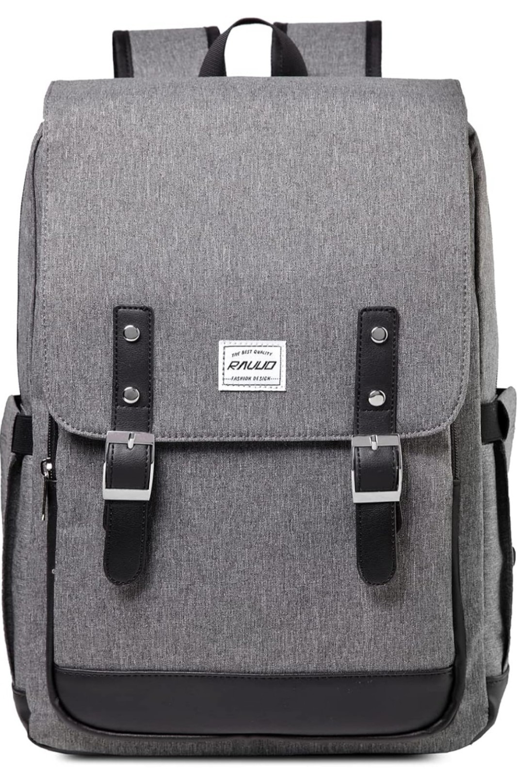 Grey Backpack NEW fits 15.6" Laptop Water Resistant