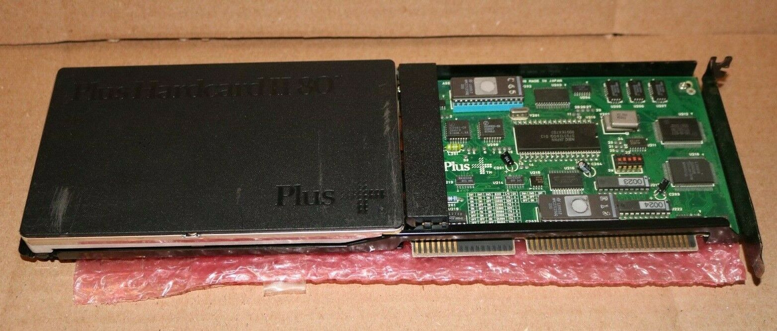 Vtg 1990's Plus Development Hardcard II 80 rare Storage HD 80MB clean condition 