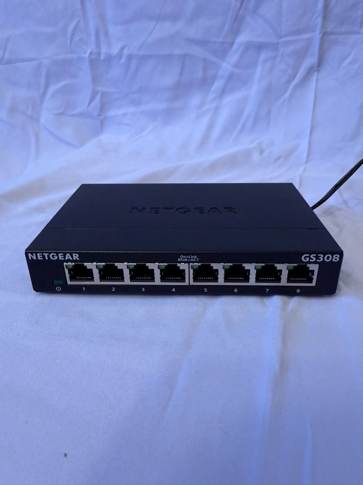 NETGEAR GS308-300PAS GS308 8 Gigabit Port Unmanaged Ethernet Switch
