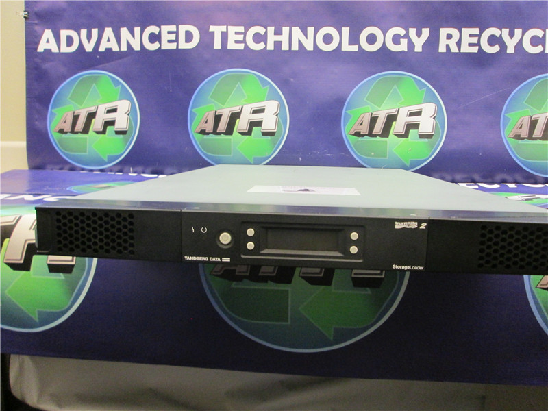 Tandberg Data 1U Tape Drive Autoloader LTO-4 SAS StorageLoader 1000 7802-LTO BCR