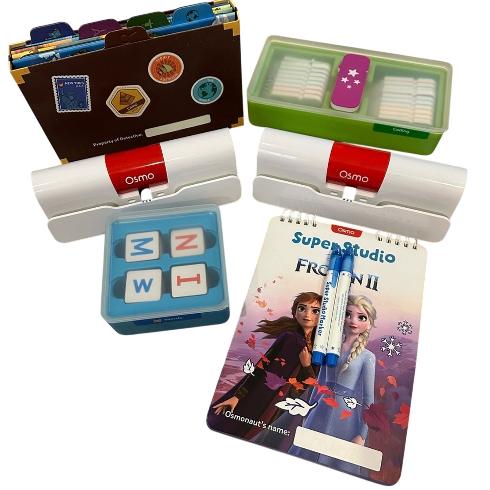 Osmo - Coding Starter Kit, Detective Agency, Words & more for iPad