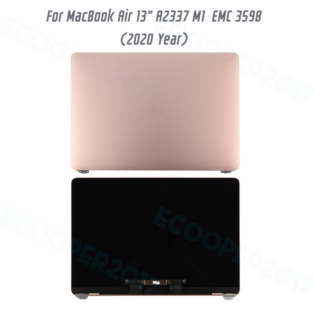 LCD Display Screen+Top Cover For MacBook Air 13.3" A2337 (2020) M1 EMC 3598 Gold