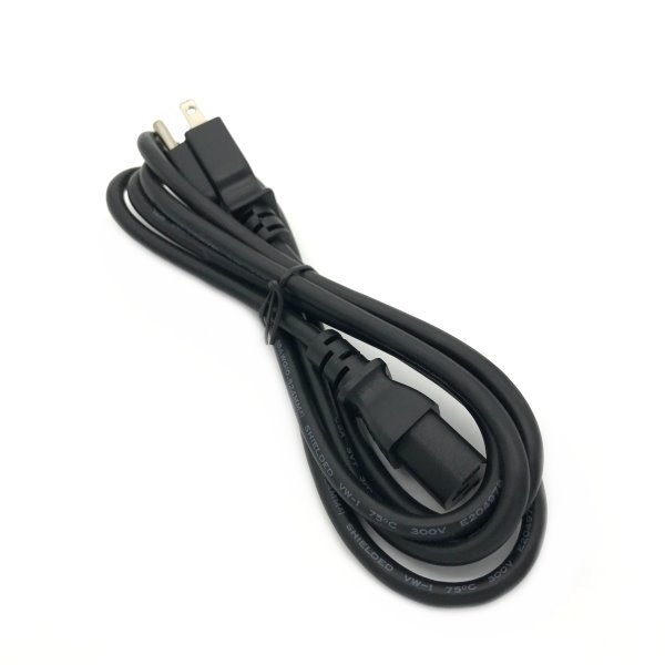 6FT AC POWER SUPPLY CORD CABLE PLUG FOR MICROSOFT XBOX 360 BRICK CHARGER ADAPTER