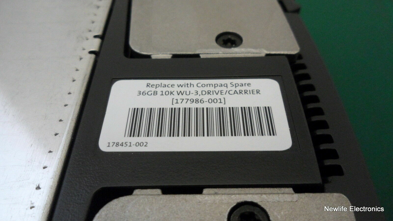 HP 177986-001 36GB 10,000 RPM 3.5 in. Wide Ultra3 SCSI HDD 233806-003 BD0366459B