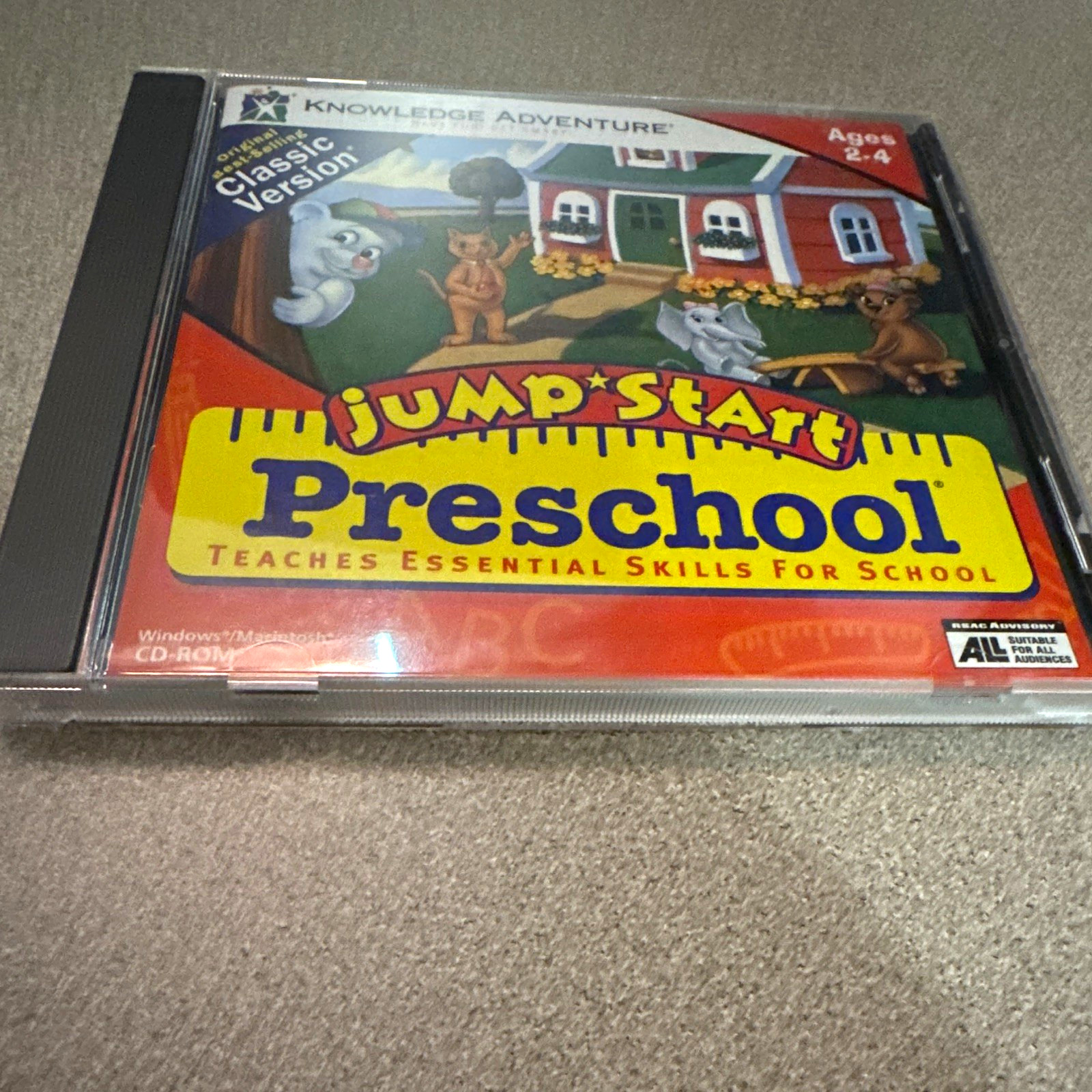 Knowledge Adventure JumpStart Preschool Classic CD-ROM Win/Mac 0223402