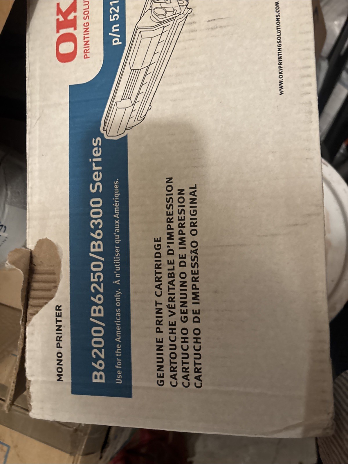 oki mono printer B6200