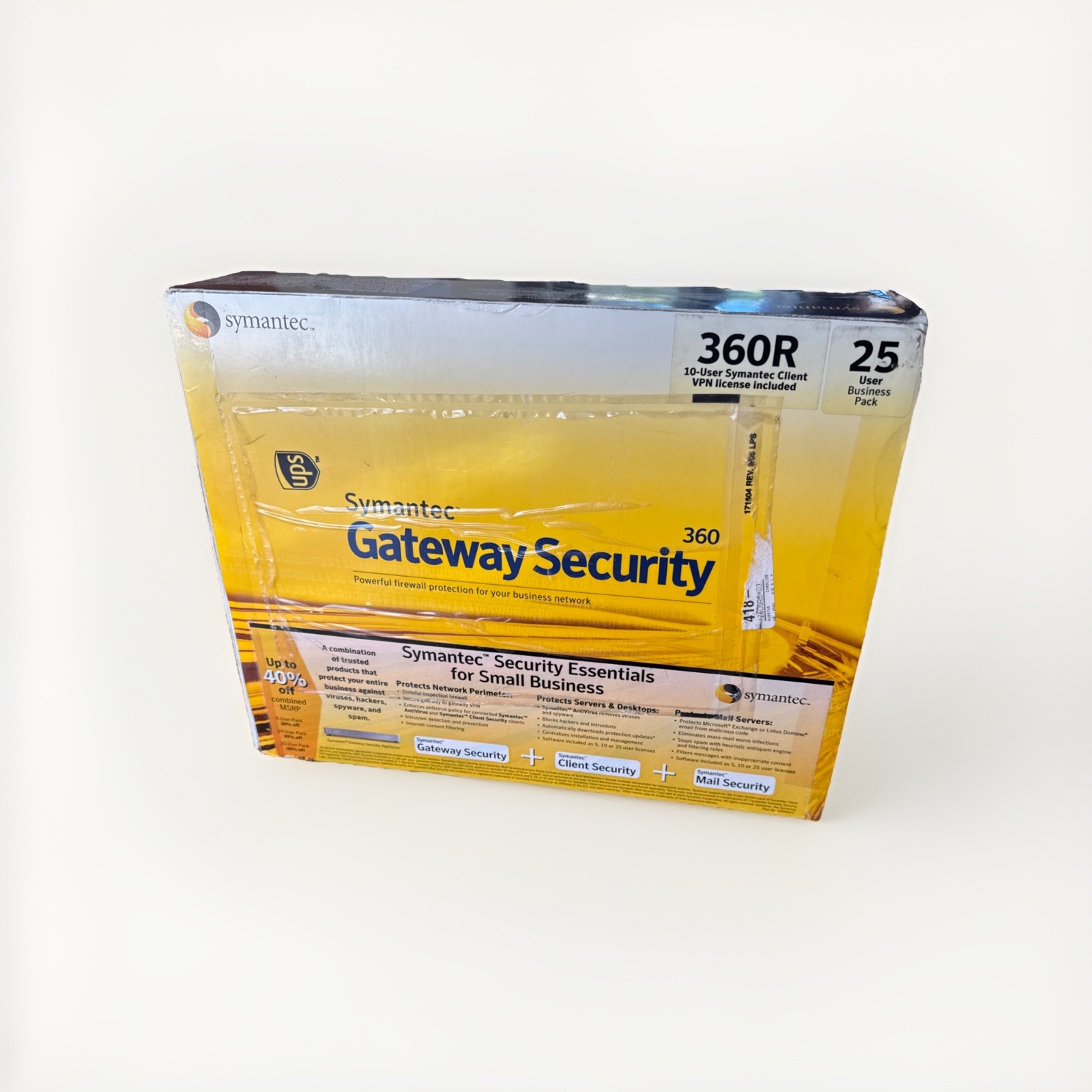 Symantec Gateway Security SGS360, 360R Router Firewall
