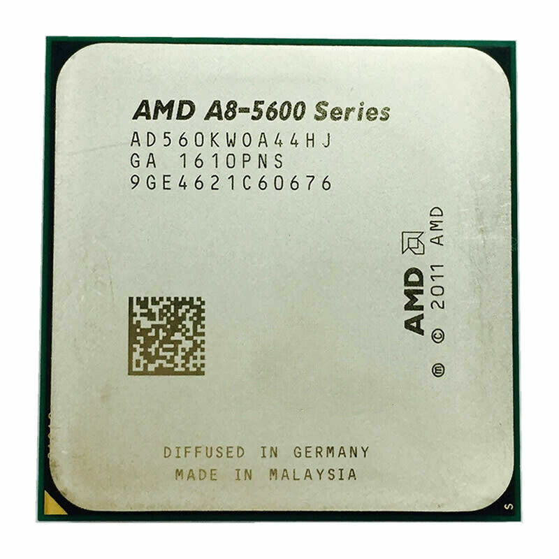 AMD A8-5600K CPU Quad core 4M 3.6 GHz AD560KWOA44HJ 100W Socket FM2 Processors