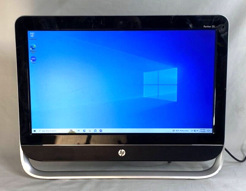 HP Pavilion 20 All-In-One - Windows 10 - 4GB RAM - 500GB HDD - Zoom Tested