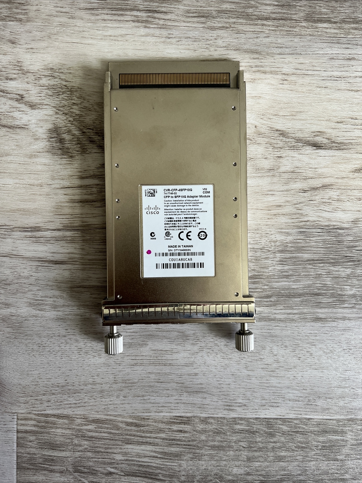 Cisco  CVR-CFP-4SFP10G CFP to SFP10G Adapter Module / 74-7748-02