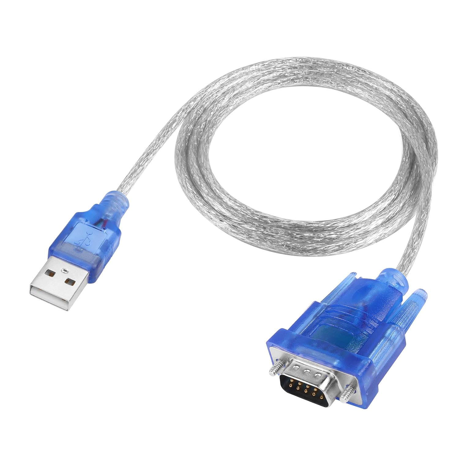USB to Serial Adapter DB9 Male RS-232 to USB 2.0 Converter Cable
