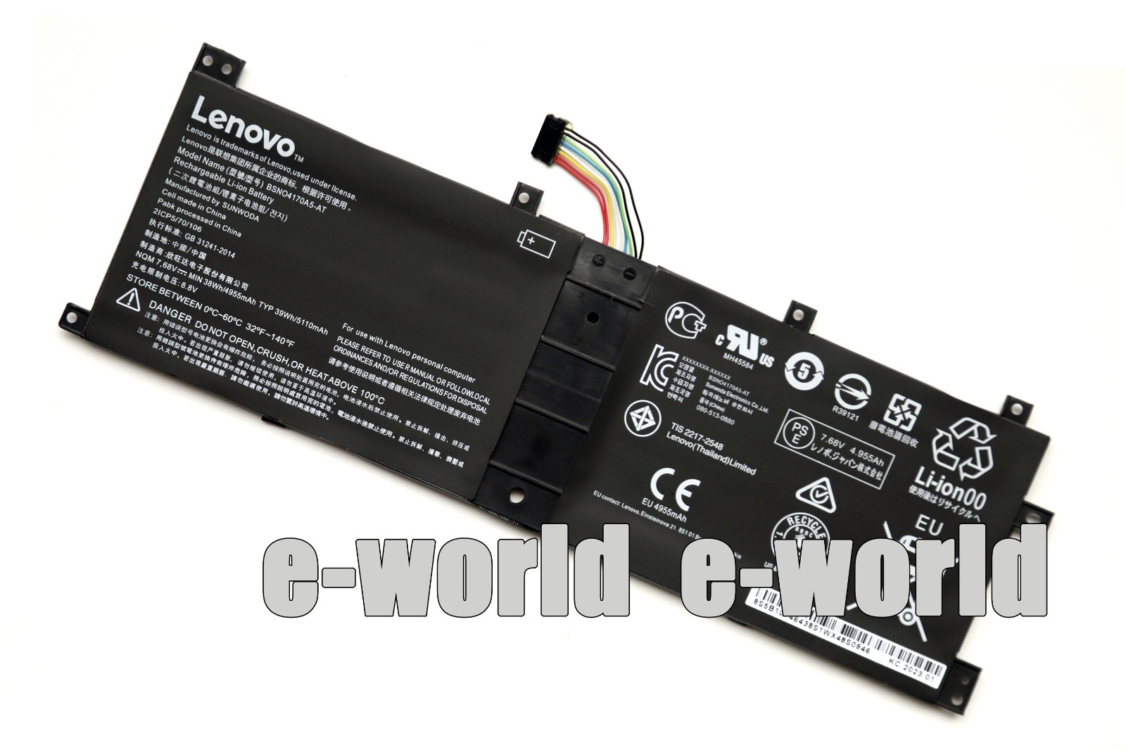 New Genuine BSNO4170A5-AT 5B10L68713 Battery for Lenovo idealpad MIIX 510-12ISK
