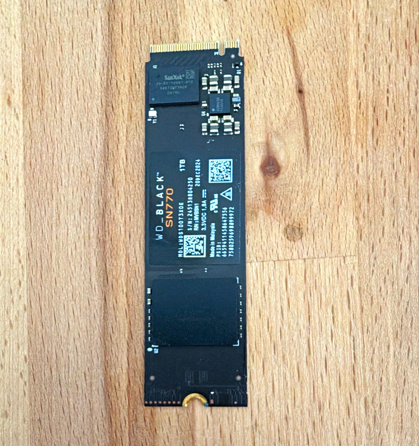 Western Digital WD_BLACK SN750 1TB NVMe M.2 Internal SSD WDS100T3X0E