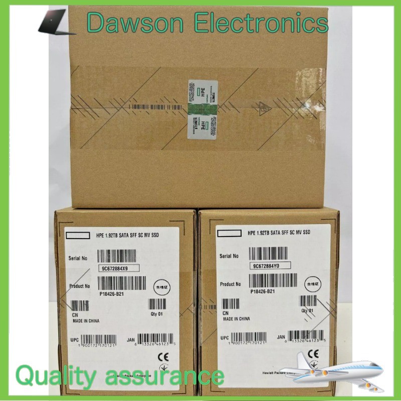 P18426-B21 P18484-001 NEW HPE SATA 1.92TB 6G 2.5" SFF RI G8 G9 Gen10 Server SSD