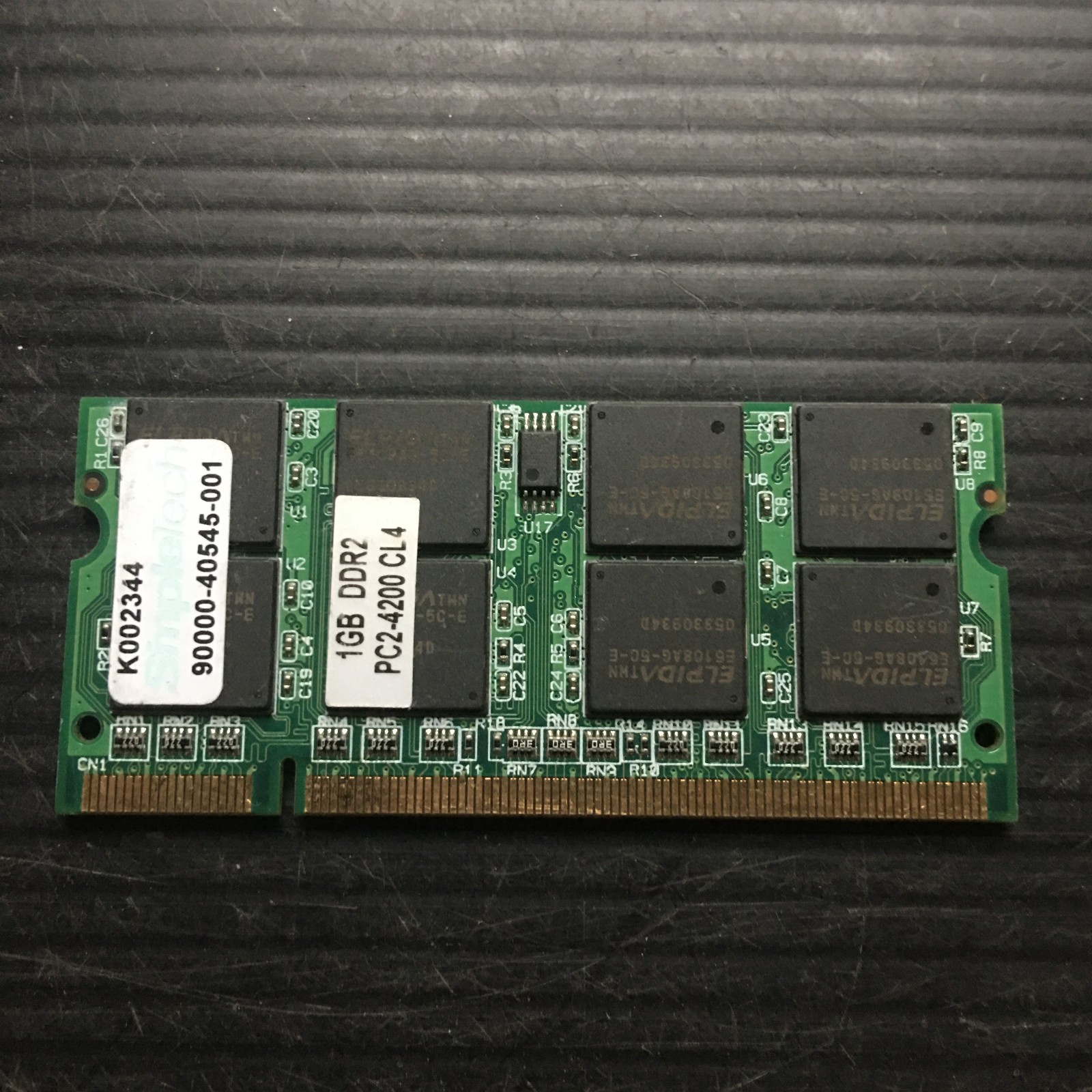 SimpleTech 1GB DDR2 PC2-4200 CL4 SODIMM Laptop RAM