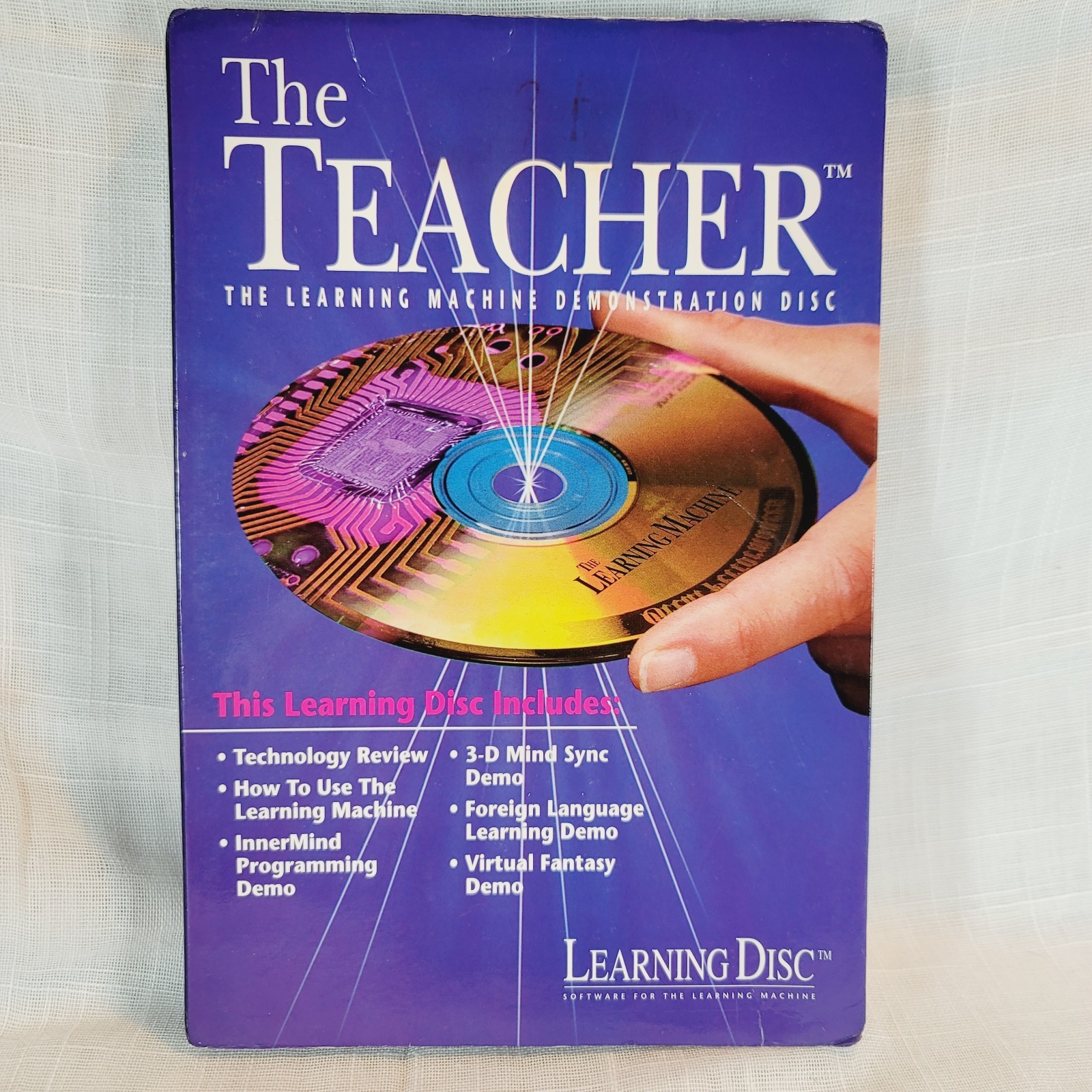 The Teacher Demonstration Learning Disc For Zygon Learning Machine 1994 *Read* 