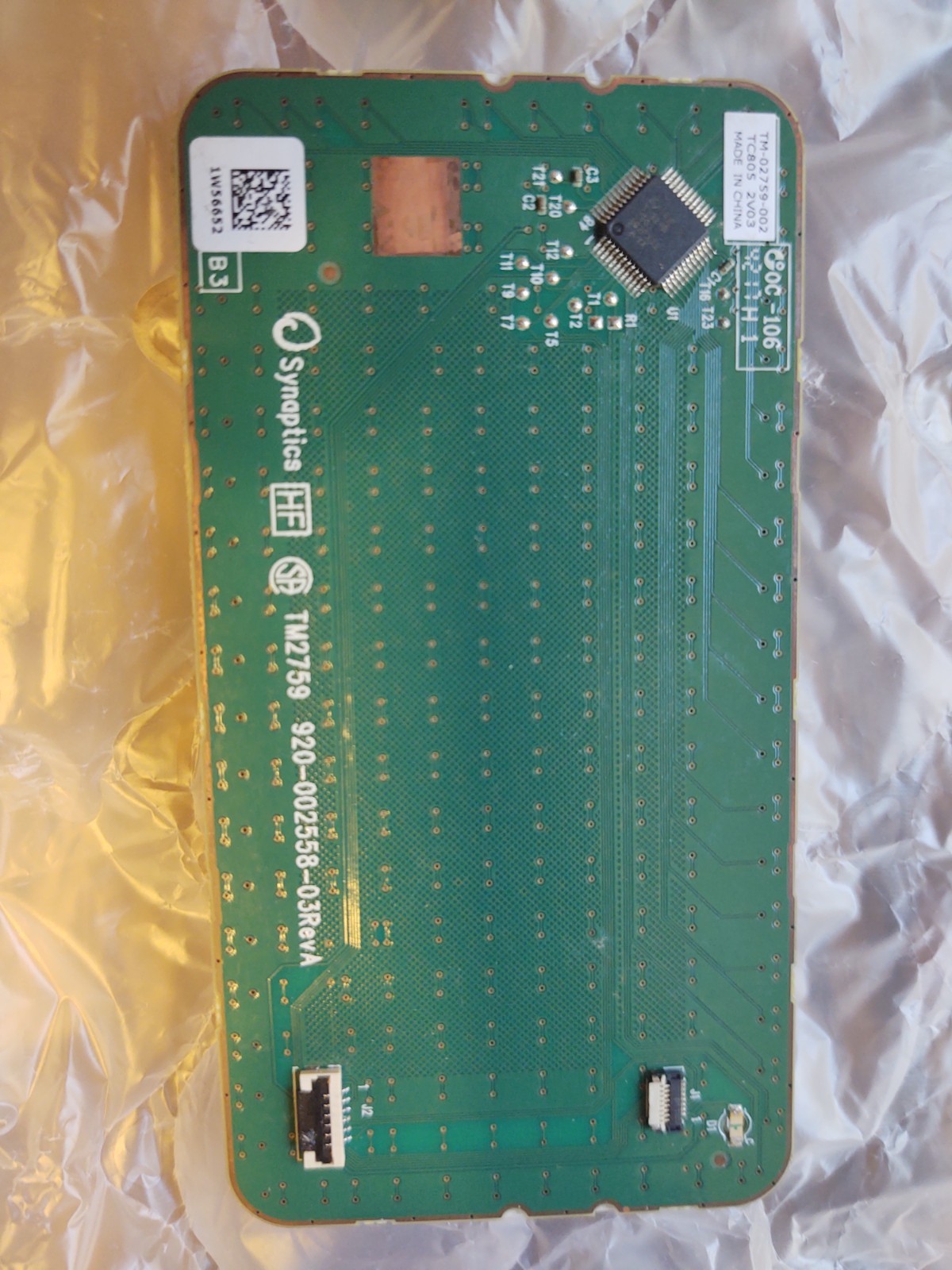 New Touchpad Module For HP Probook  650 G1 G2 G3 Synoptics TM2759