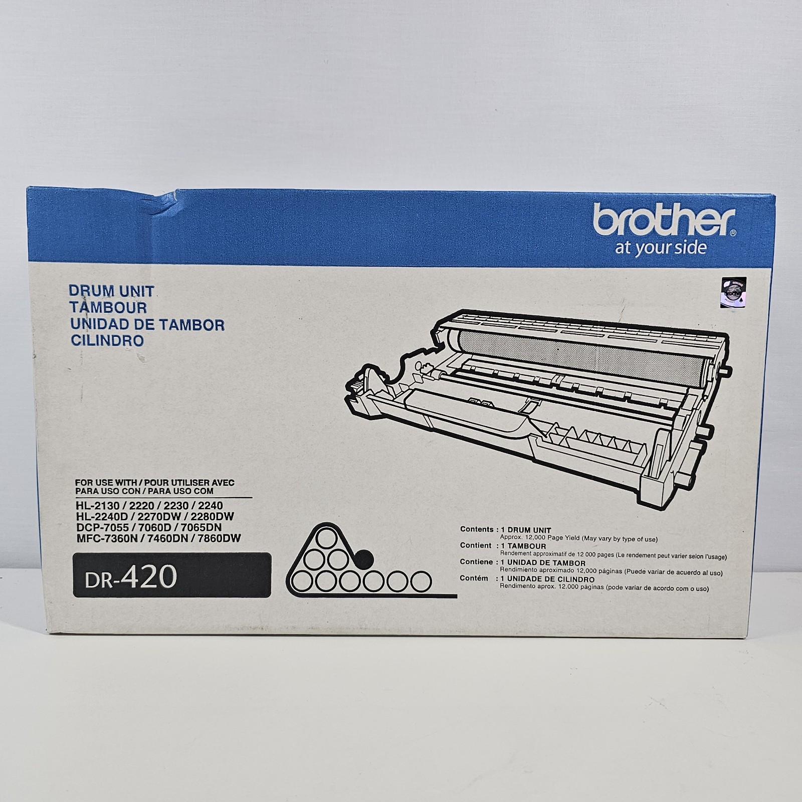 Genuine Brother DR-420 Drum Unit OEM Factory Sealed New DR420