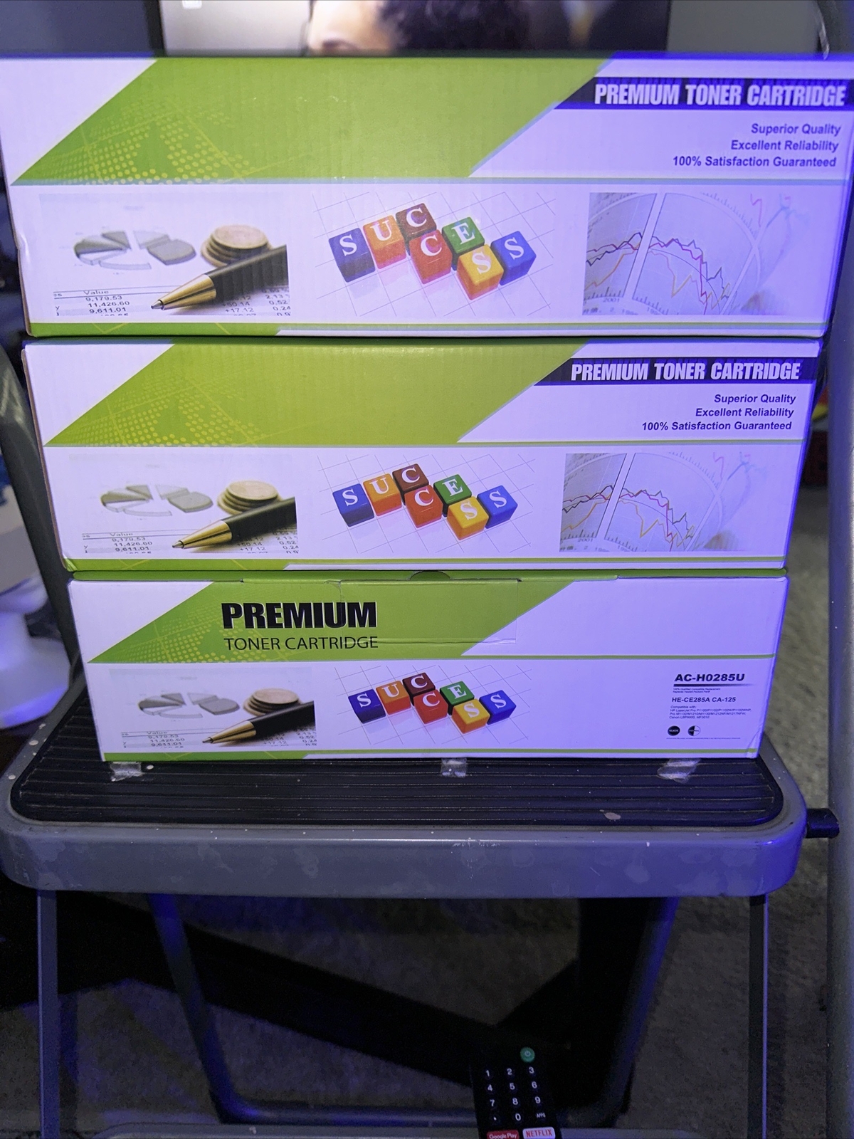 3 Premium AC-H0285U , CE285A/Canon 125