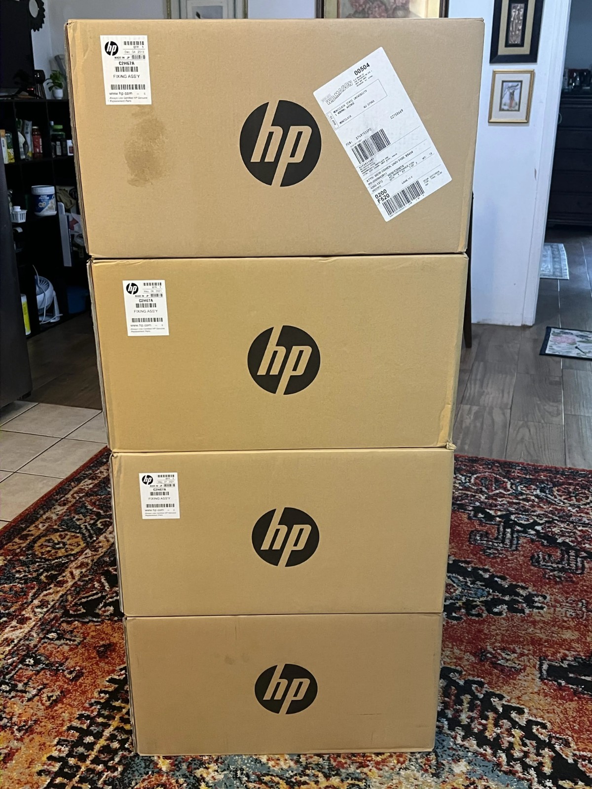 Brand New Genuine HP C2H67A 110V Maintenance Fuser Kit LaserJet M806 M830