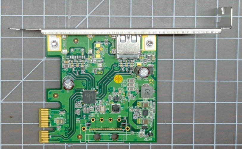 1 Port USB 3.0 PCI Express X1 Gen 2 Host Adapter U3-PCIE1XG205P1-10