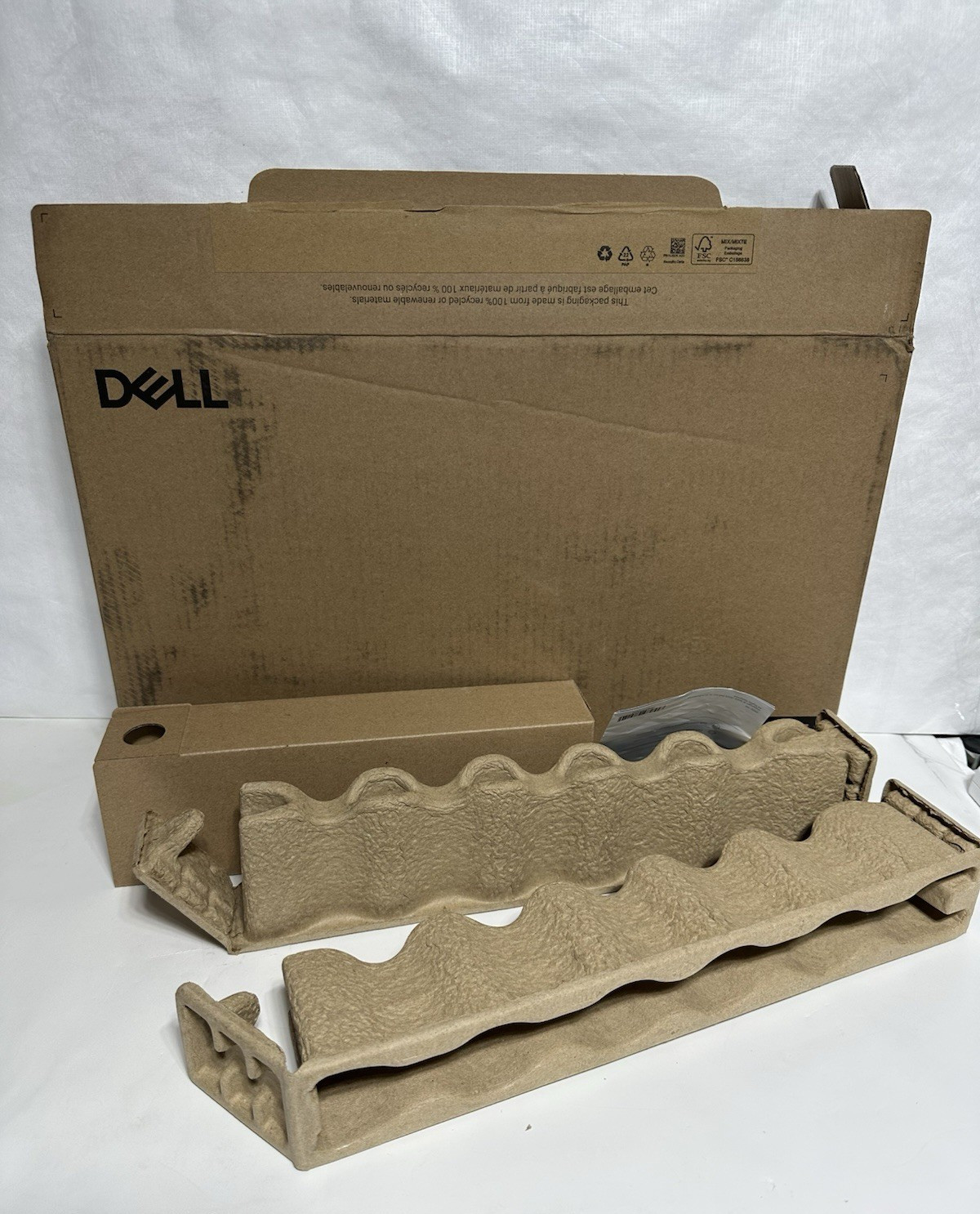 1 EMPTY BOX WITH INSERTS FOR DELL PRO 16 PLUS -FREE SHIPPING