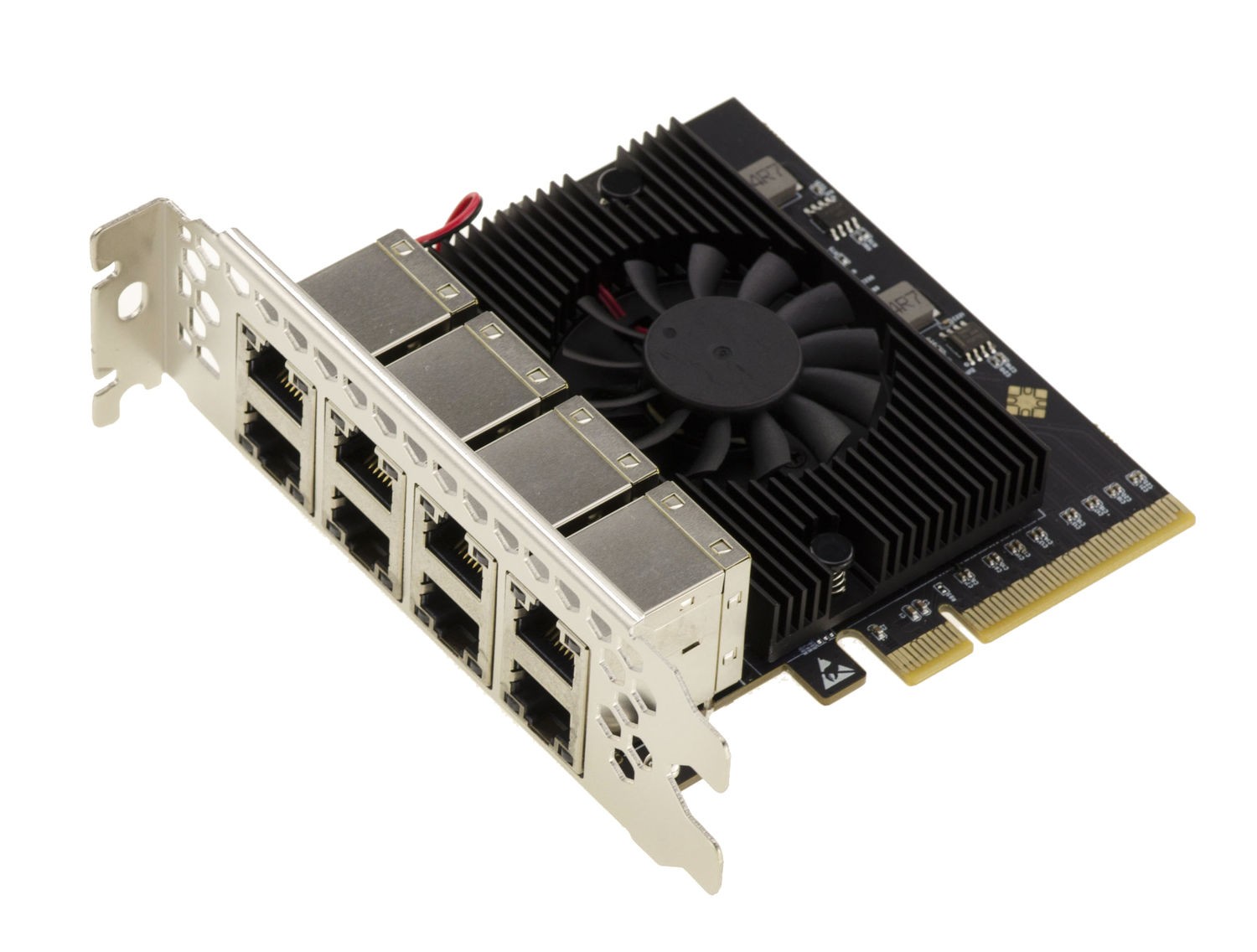 Pcie Card 8 Ports Rj45 Gigabit Lan Ethernet 10 100 1000 1G Realtek Rtl8111h