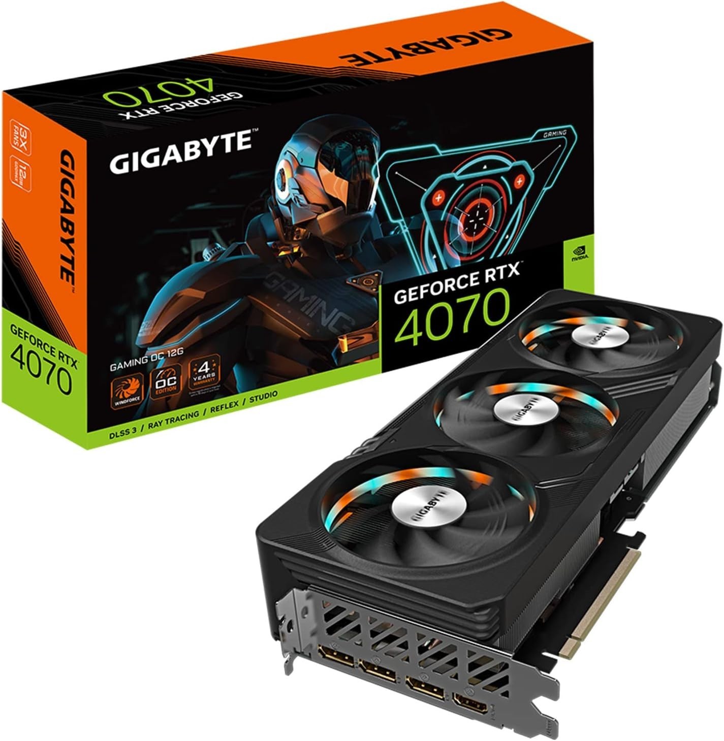 Gigabyte GeForce RTX 4070 Gaming OC 12G Graphics Card